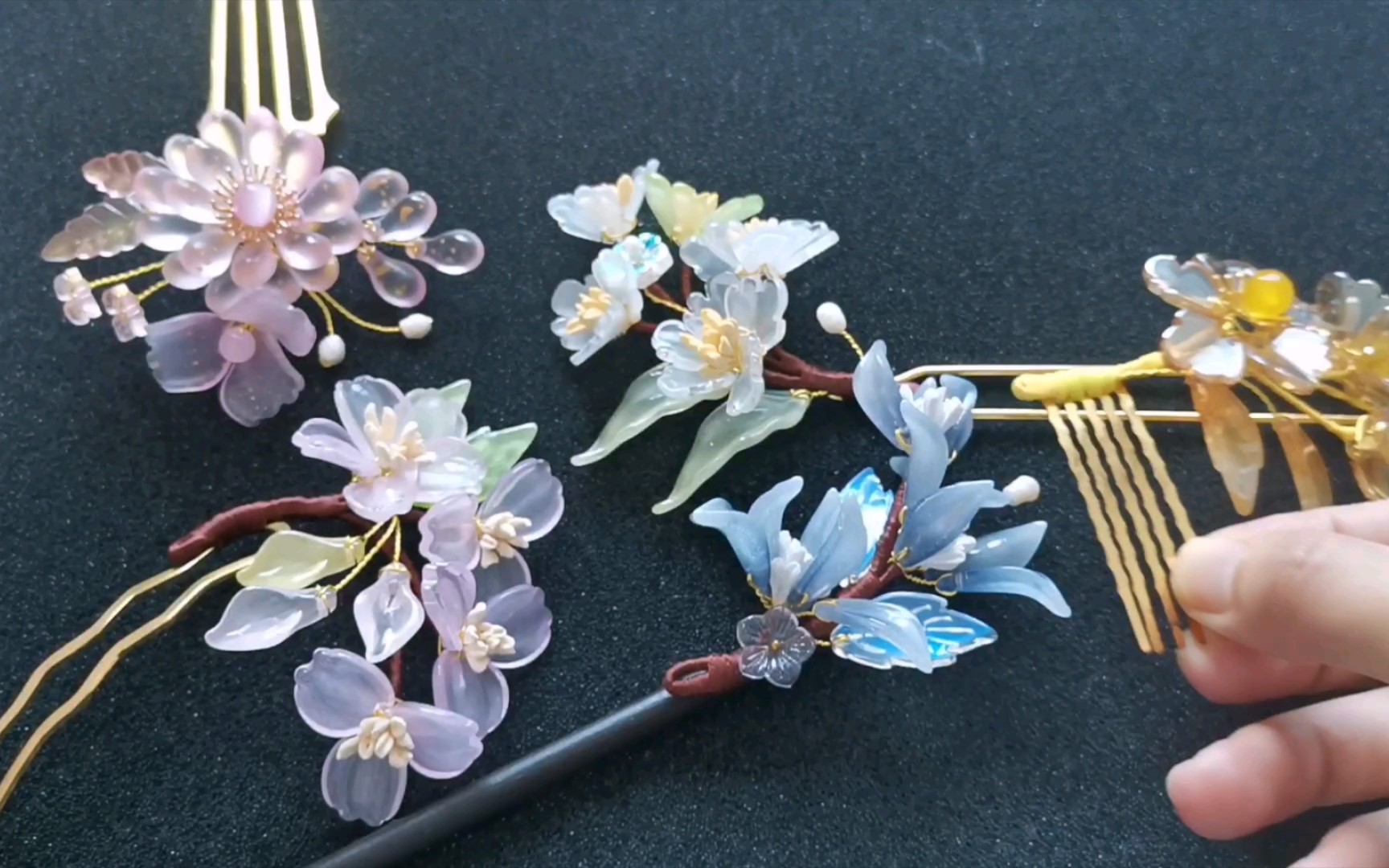 "惊爆价!美丽的琉璃发簪福袋,你绝对不能错过!