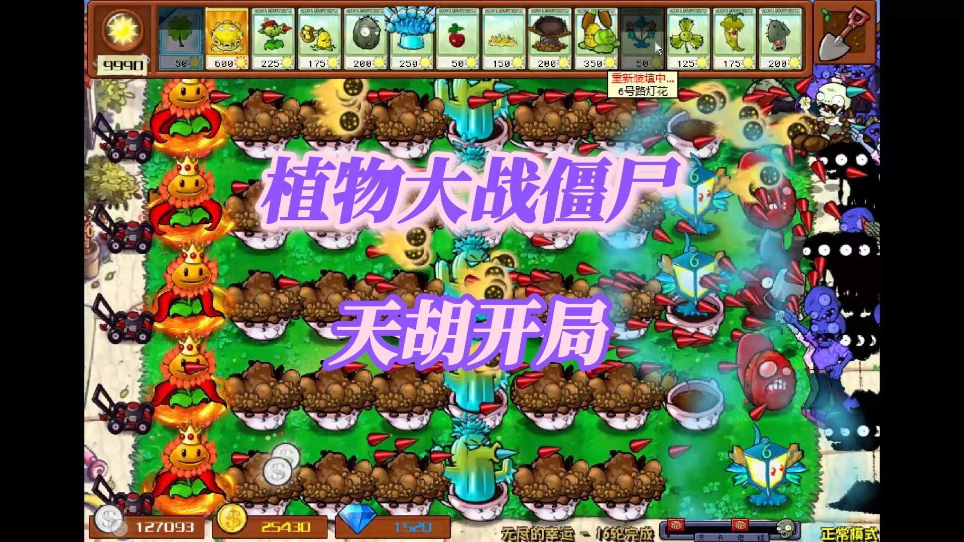 植物大战僵尸无敌开局