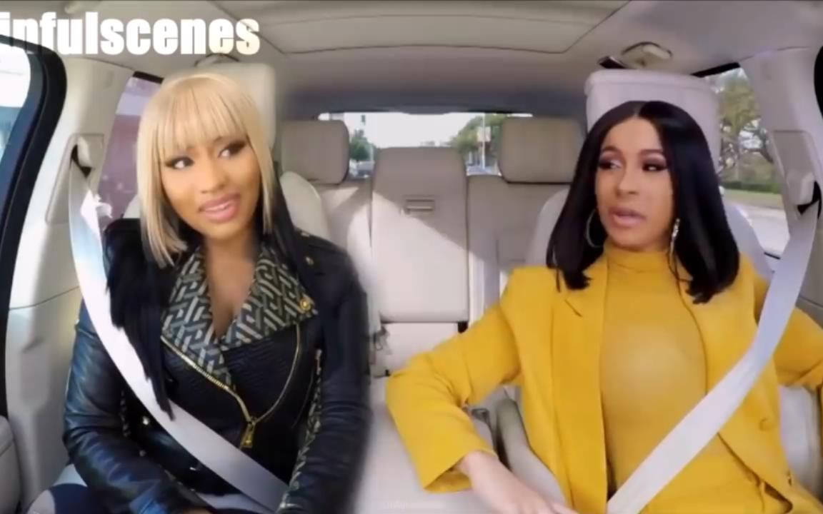 [图]假如 Nicki Minaj 和 Cardi B 一起上了《Carpool Karaoke》