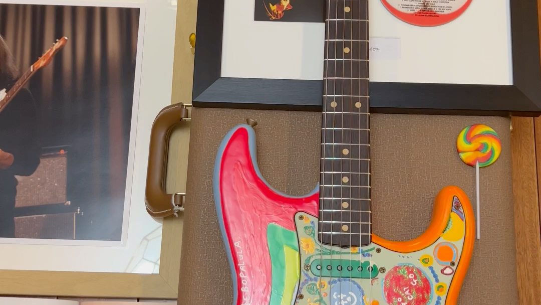 第五十四期≈有琴有真相讲解披头士吉他手乔治哈里森的这把"rocky"