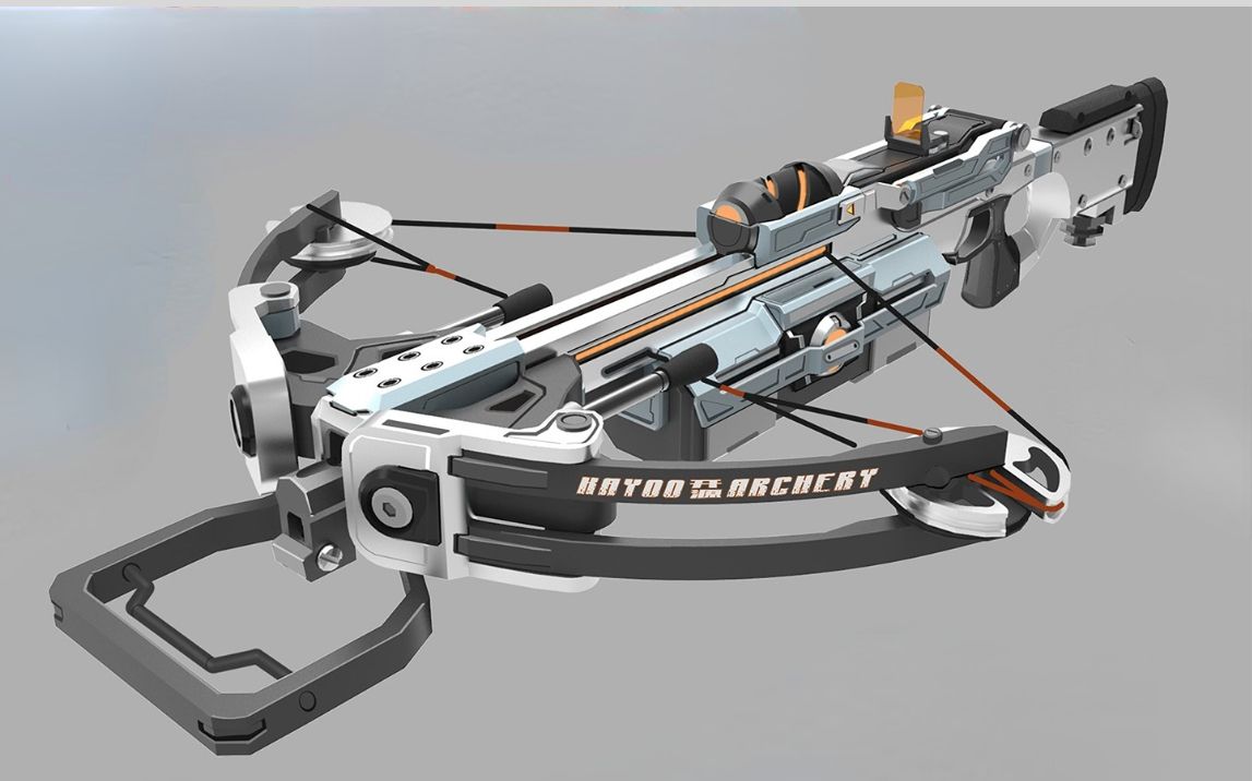 活动  【3dmax建模】次世代武器高模,科幻弩箭制作技巧