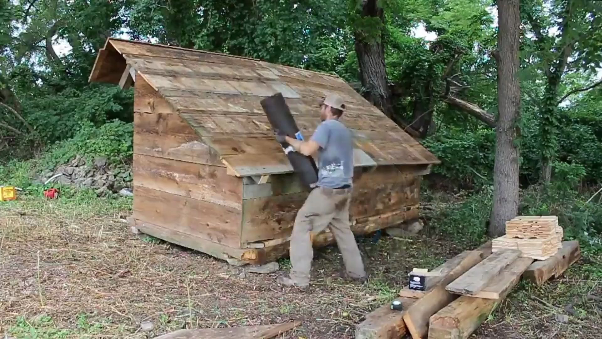 荒野建造庇護所,野外生存生活《十九》