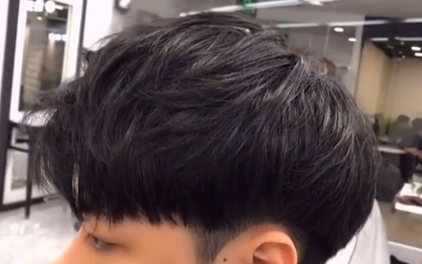 男生发型不用烫的碎盖长度在8cm男士发型