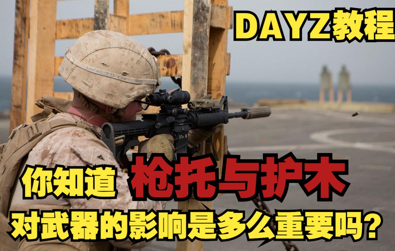 【DAYZ教程】你知道枪托与护木对武器的影响是多么重要吗?你与高手之间只差一个枪托配件!哔哩哔哩bilibili