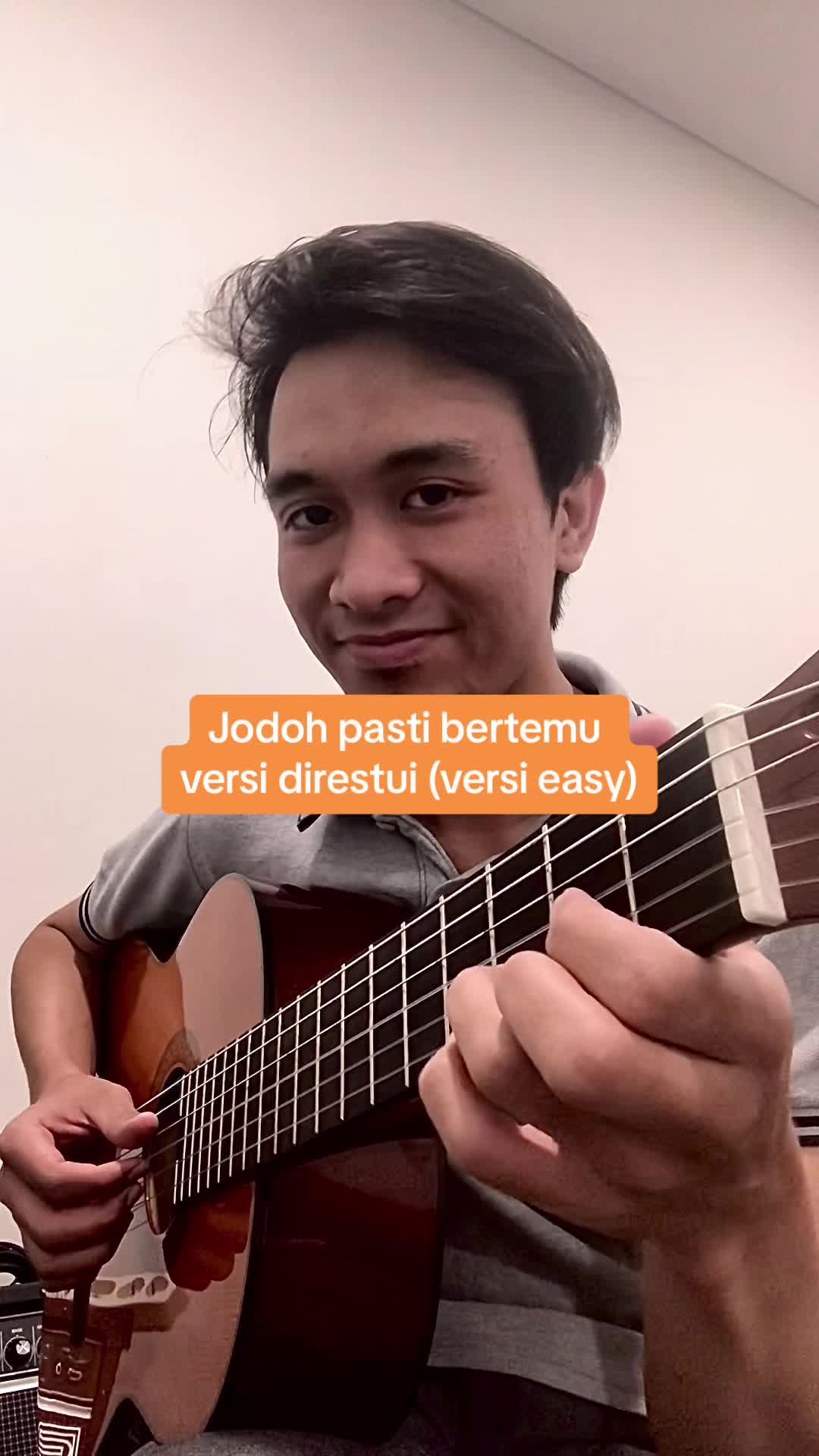 nunggu murid masuk kelas jadi langsung sajahh….