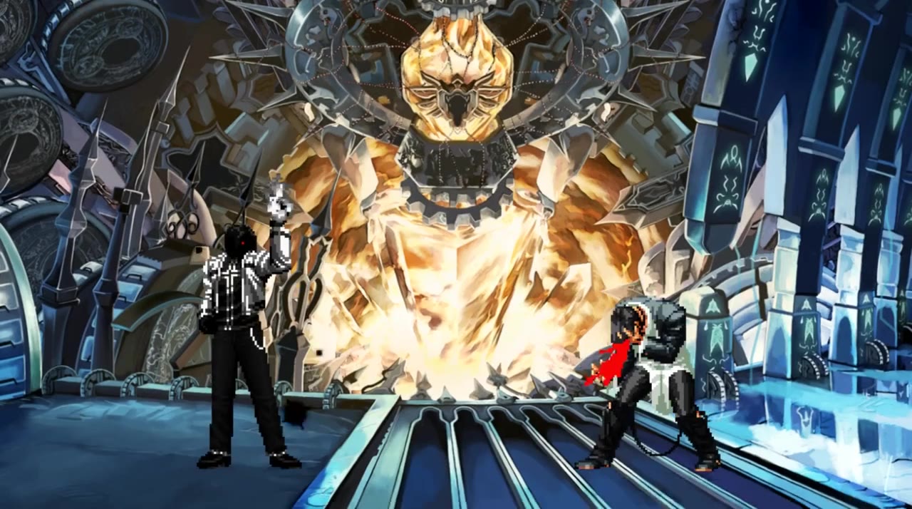 《kof bs》 orochi kyo wf vs o-iori yagami_mugen_游戏_bilibili