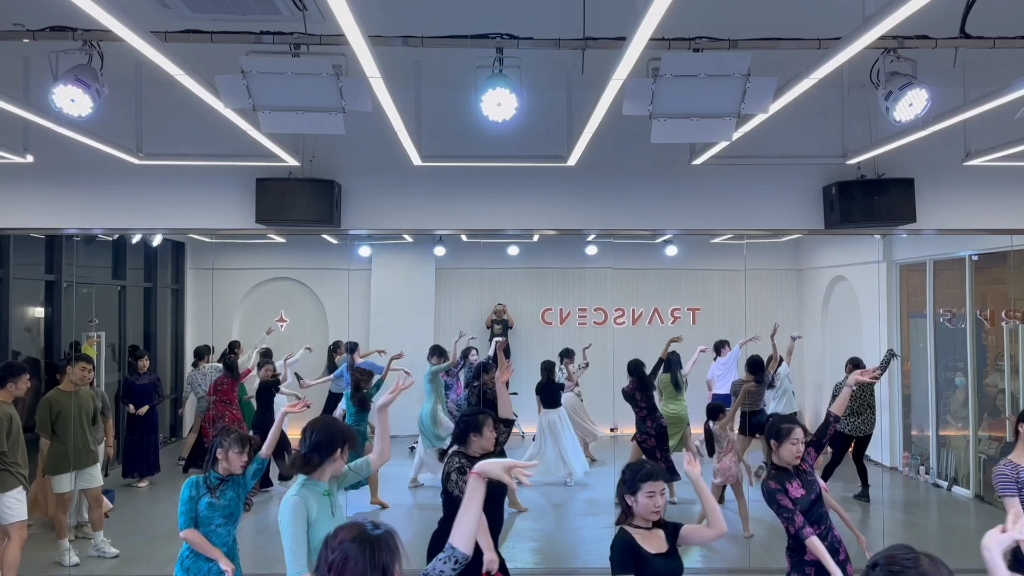 全盛舞蹈白小白课堂学员视频分享#泊秦淮#白小白
