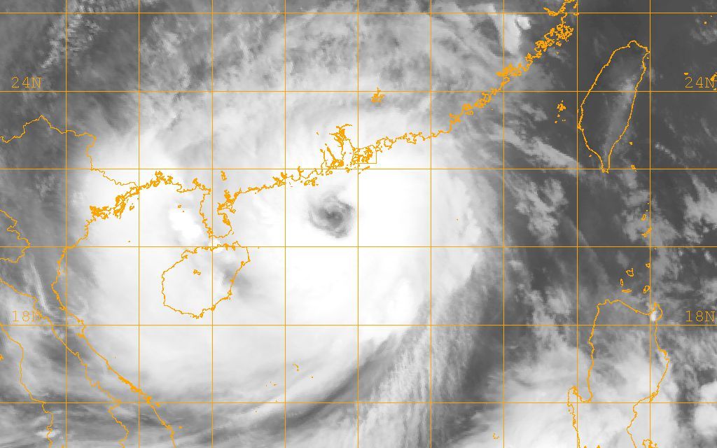 【卫星云图动画】西北太平洋台风黑格比hagupit(2008)