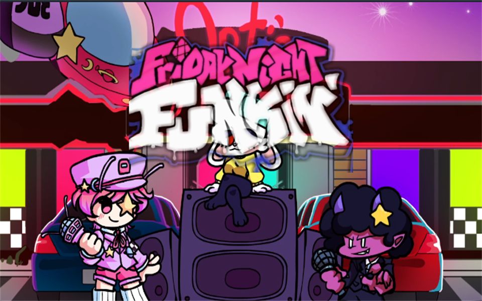 【fnf】friday night fever yukichi 困难难度无伤~no miss_哔哩哔哩