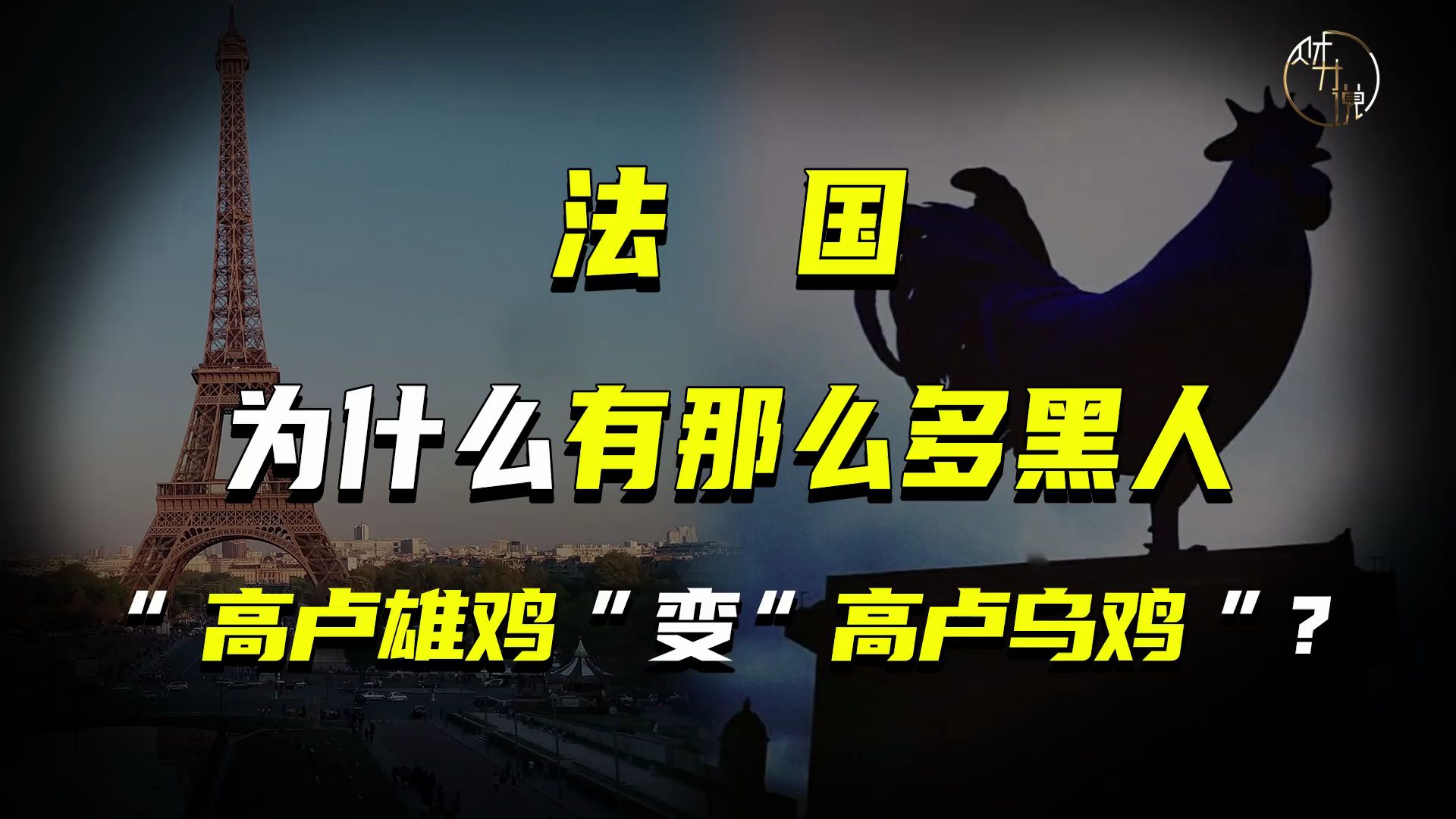 法国为什么有那么多黑人?“高卢雄鸡”变“高卢乌鸡”?哔哩哔哩bilibili