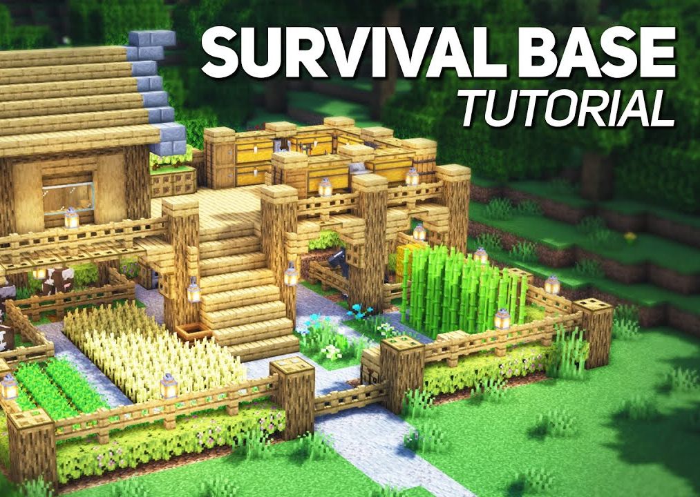 【我的世界建筑教程】minecraft:如何构建生存基础 教程58