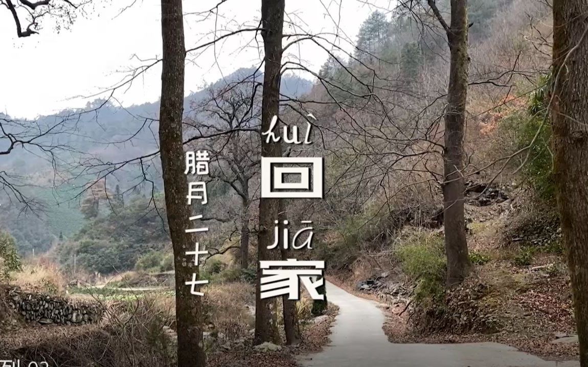 腊月回家探亲小时候的地方小时候的味道