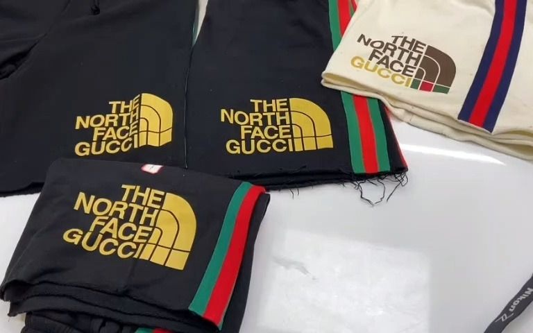 一招教你简单辨别真假!gucci北面联名短裤真假对比解析!
