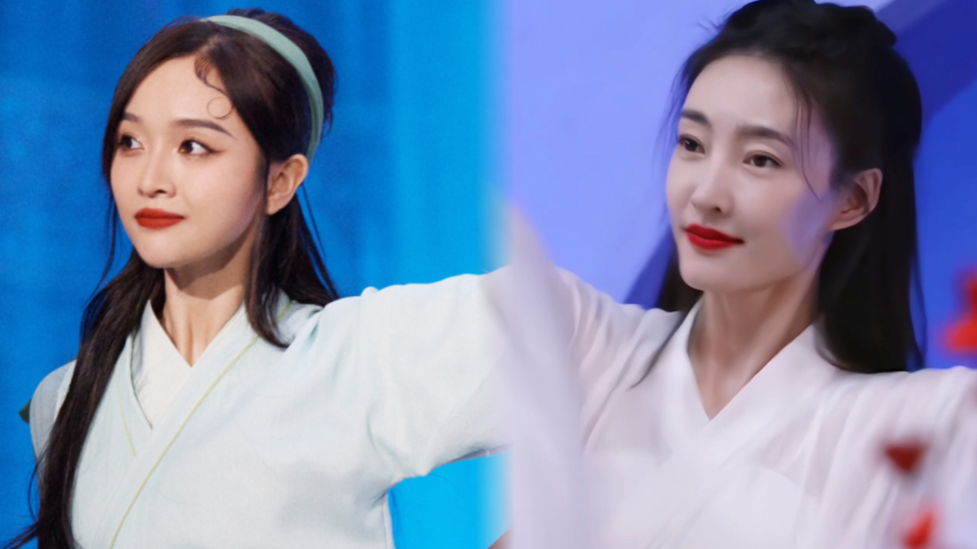 王丽坤吴宣仪合作舞蹈《青蛇与白蛇》,一颦一笑婀娜多姿_哔哩哔哩