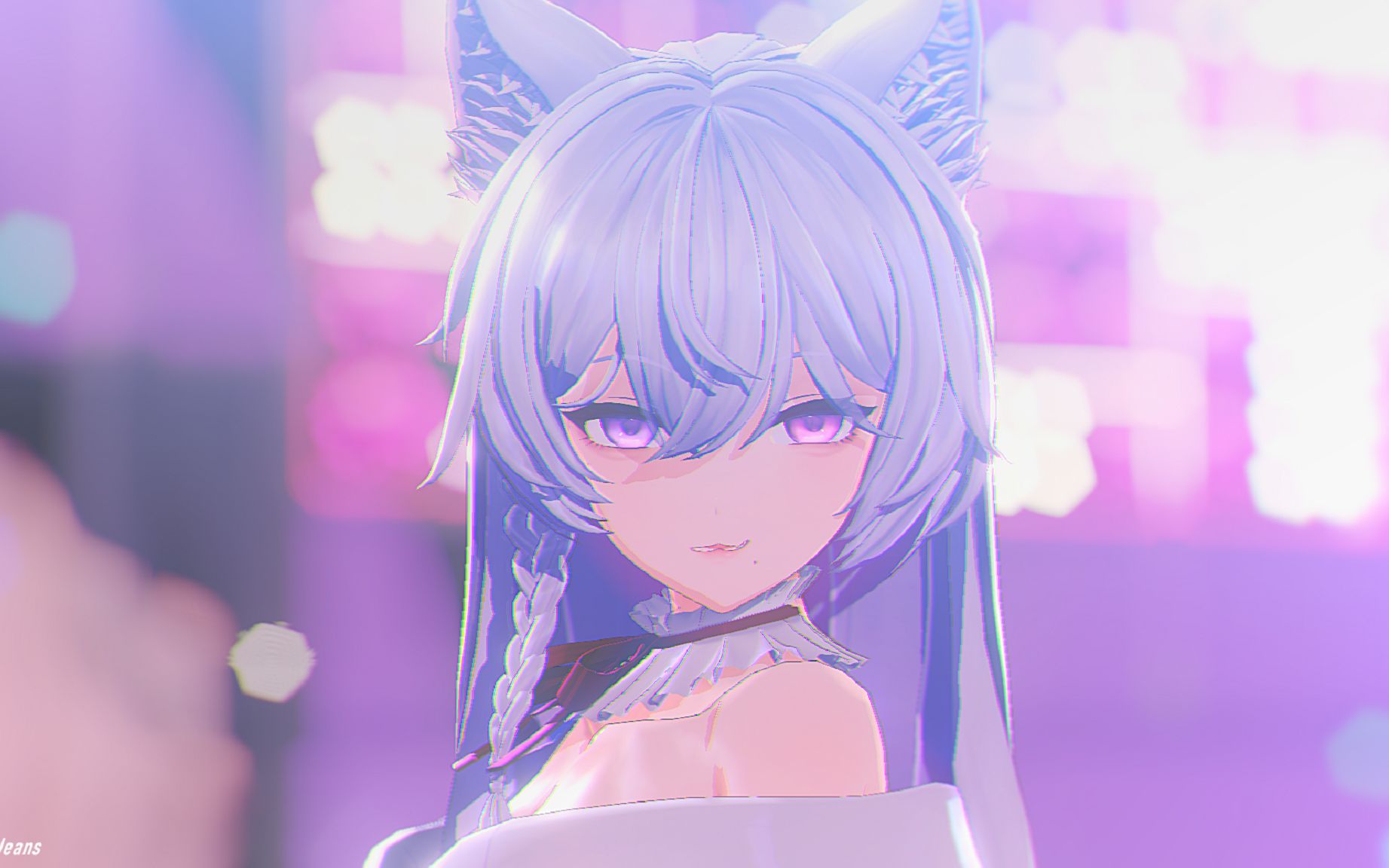 [图][4K/MMD]🐺✨"You got me looking for attention!"