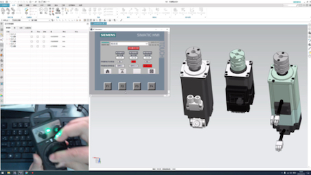 UG NX MCD机电概念设计,PLC手轮控制程序,#虚拟调试哔哩哔哩bilibili