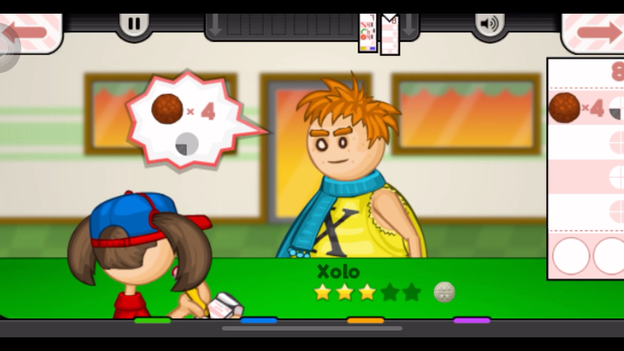 老爹披萨店第105天~发工资啦&新顾客