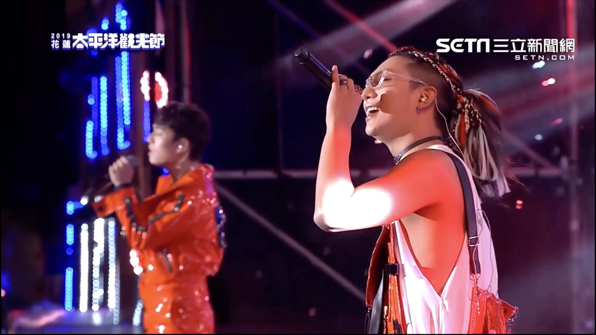 林子闳许明杰太平洋观光节现场搬运