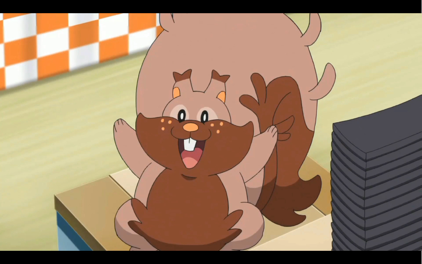 吃到进化的贪心栗鼠