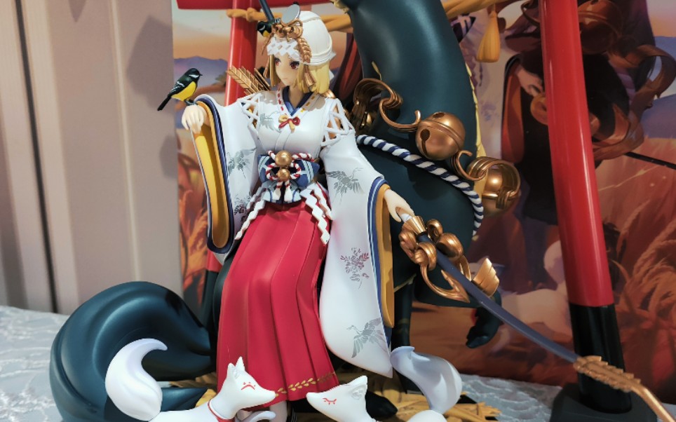 【雒雒勇闯平安京】阴阳师御馔津手办开箱,稻荷神津津佑我猫肥家润