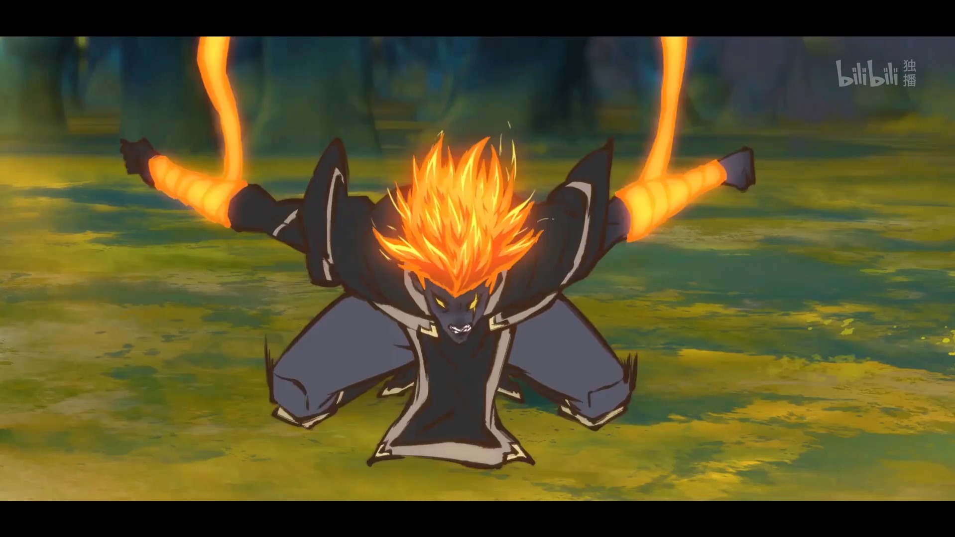 雾山五行音效设计 火行vs麒麟