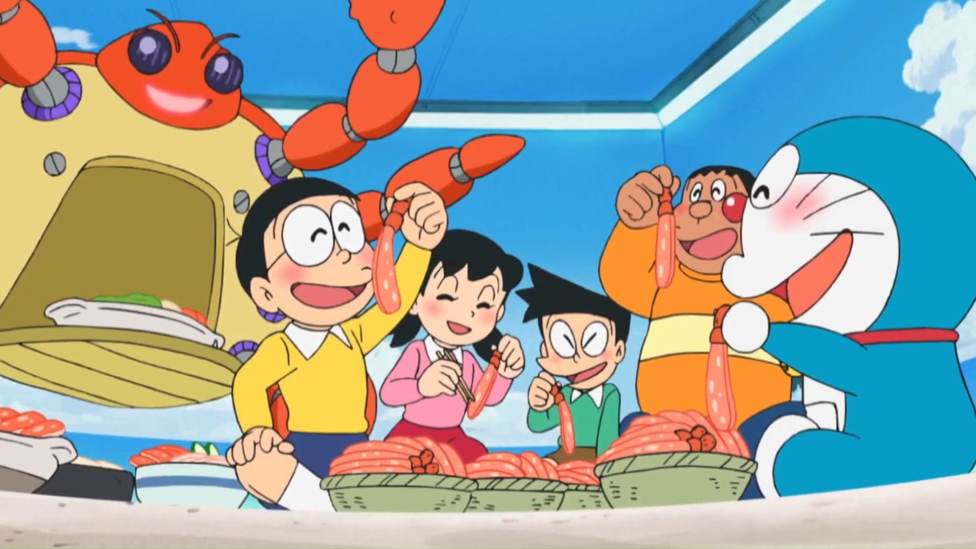 哆啦a梦新番[799][2024.2.24] A了就有螃蟹吃 p4