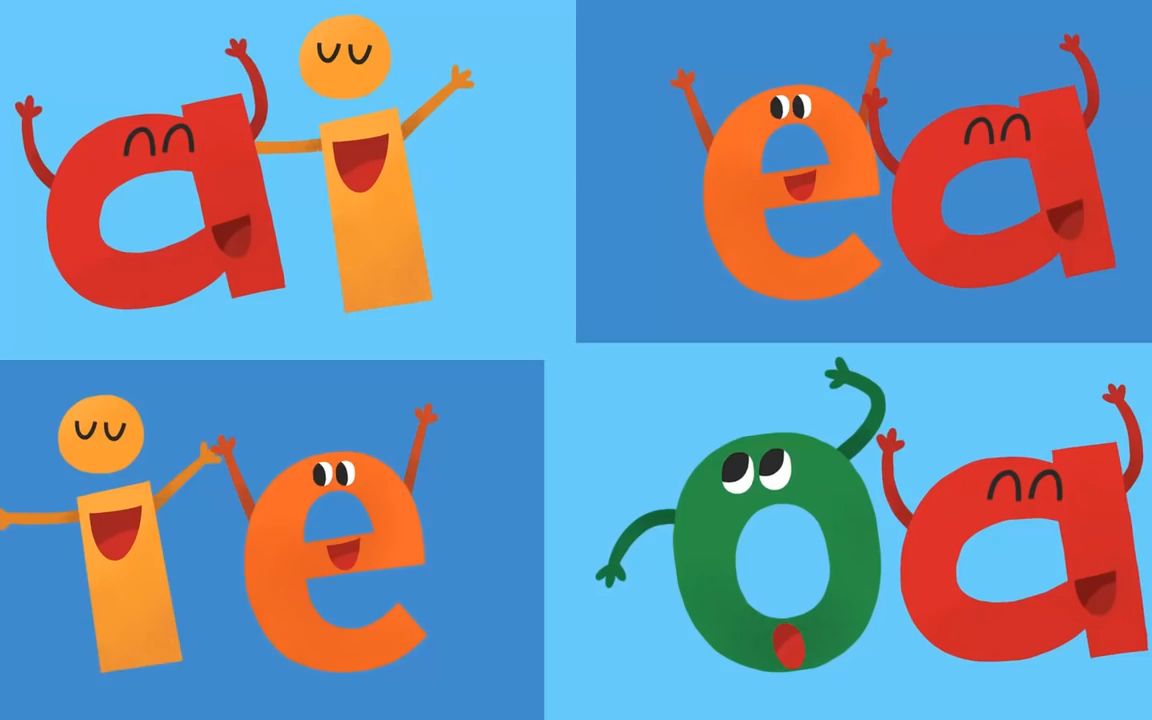 黛西老师在备课_ the double letter vowel song