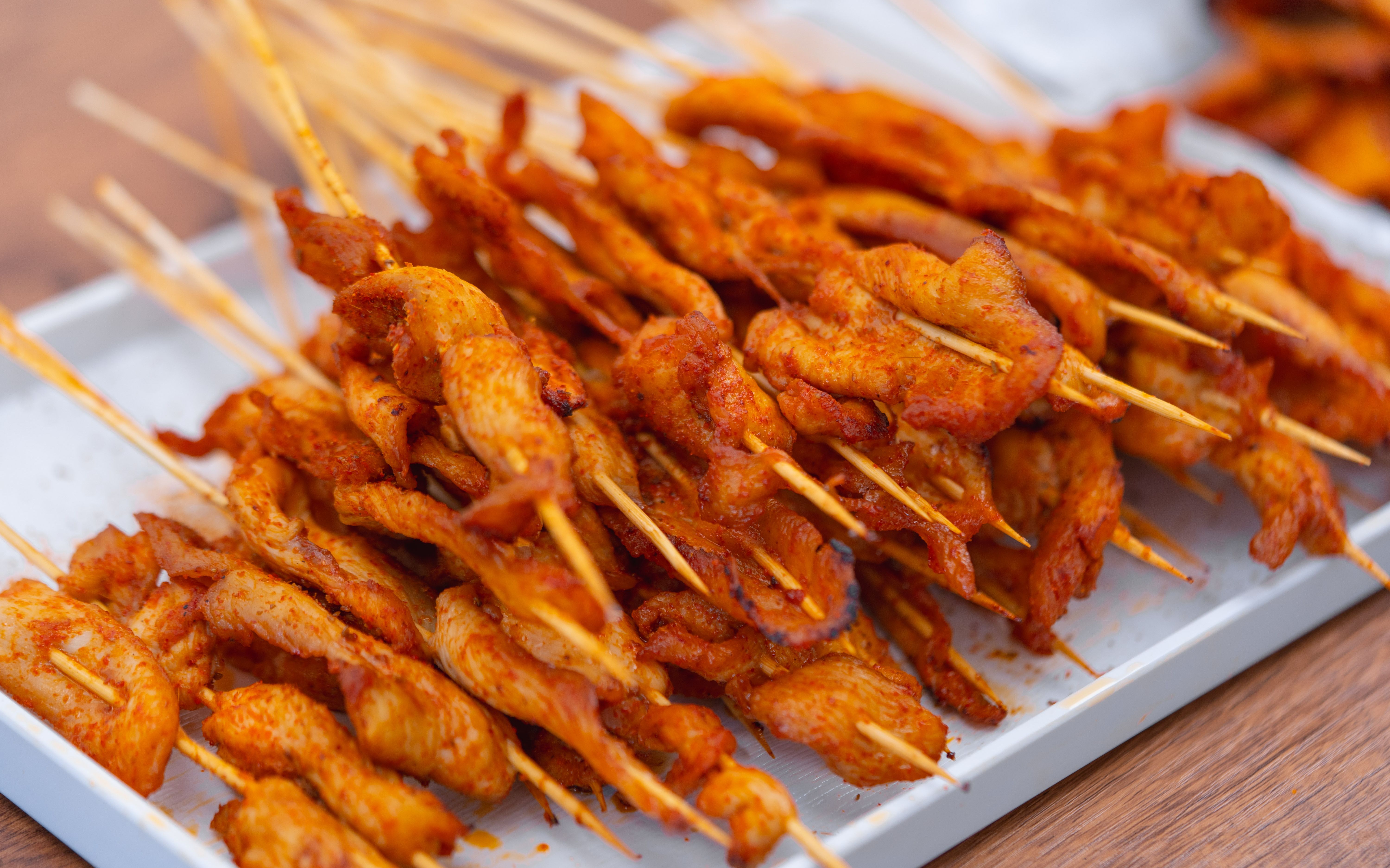 堆成山的炸里脊,成本不到20,鸡胸肉天花板!