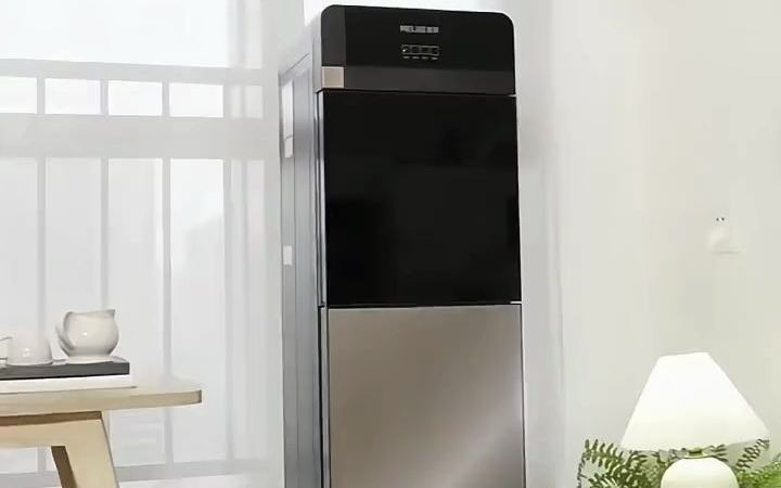 2488_美菱家用双开门全自动冷热两用下置水桶立式小型宿舍#饮水机 #即