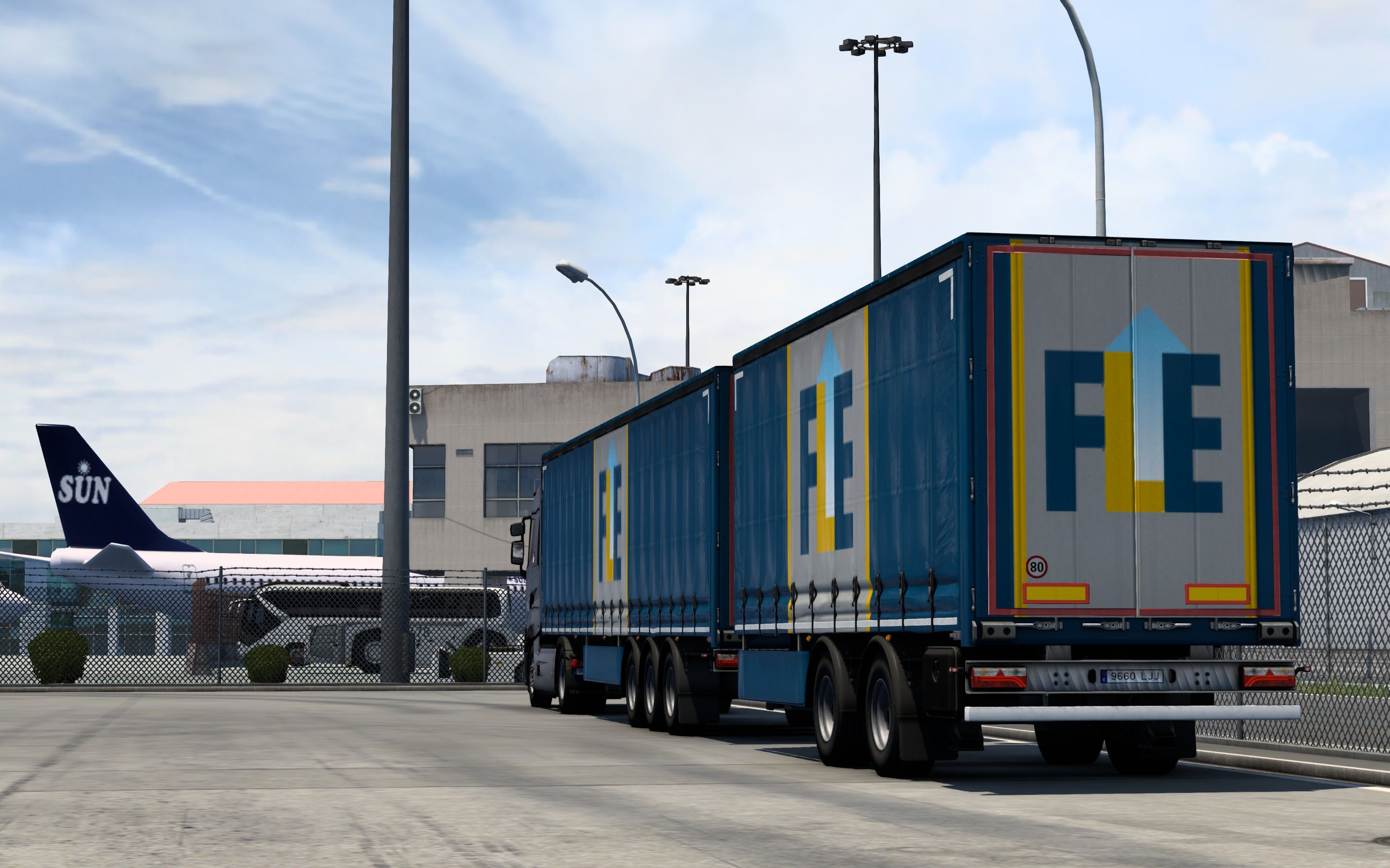 【欧卡2】别人家的车永远是最快的!0113跨国三连运