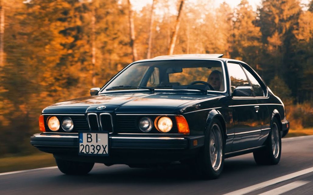 【4k】经典的前倾"鲨鱼头"丨1983 bmw e24 633csi