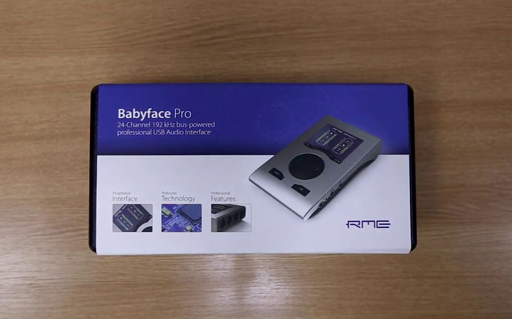 rmebabyfaceprofs新款娃娃脸声卡开箱视频