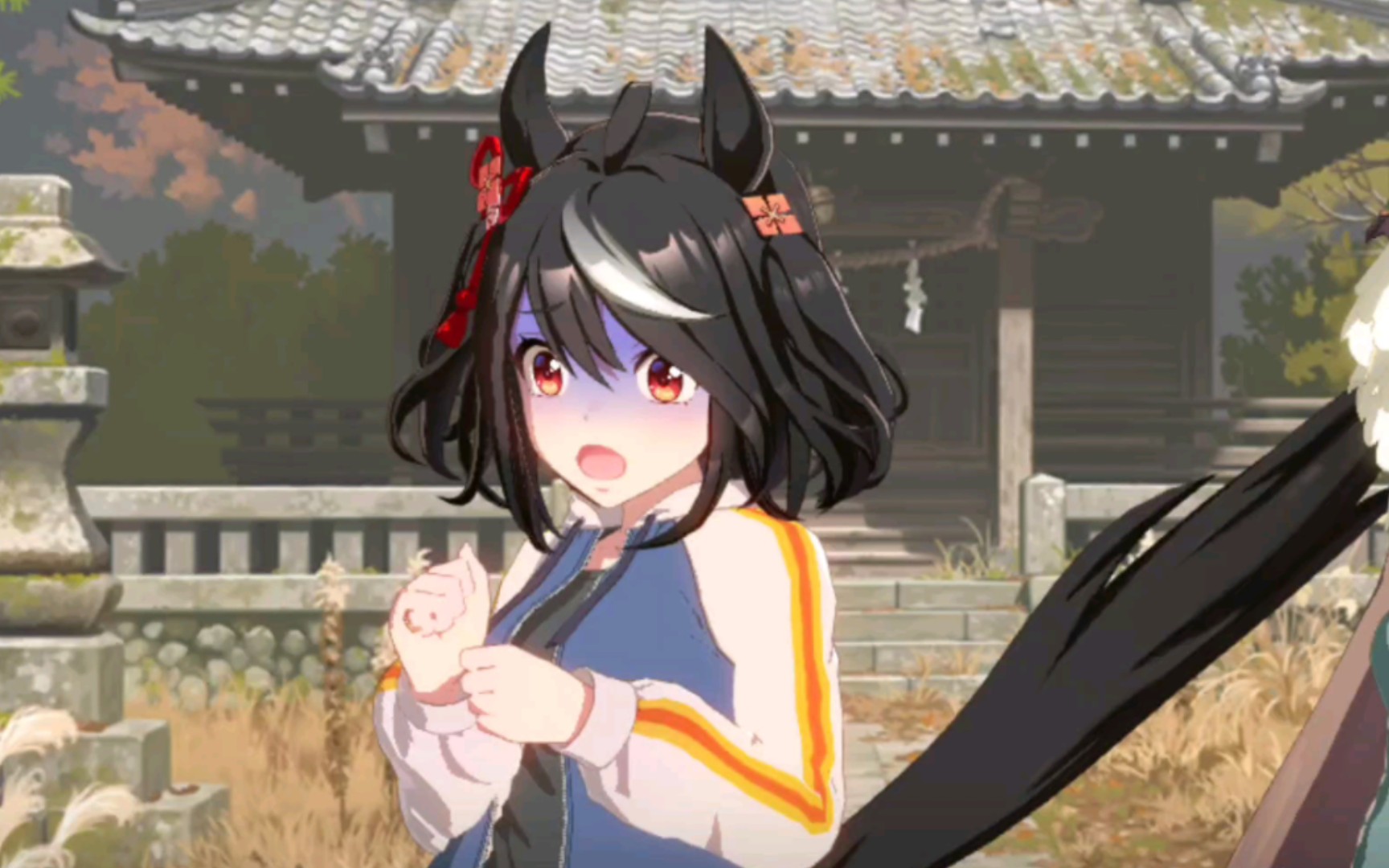 【赛马娘】吓到炸毛的小北黑