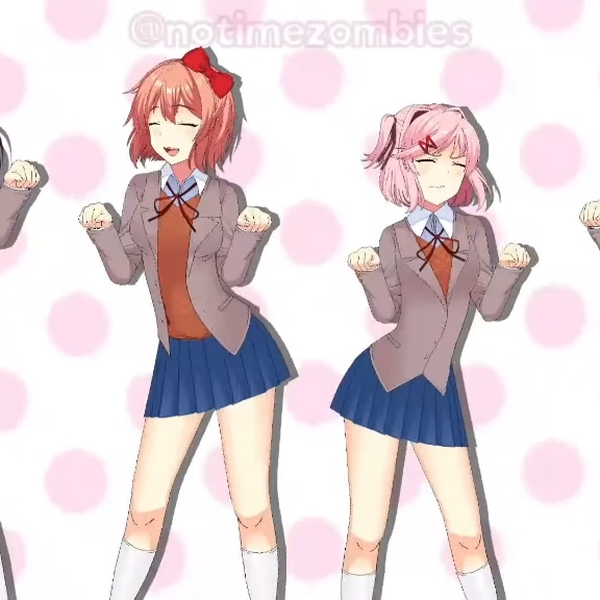 Steam Workshop::Sad Cat Dance DDLC (🧠No Time Zombies💗)