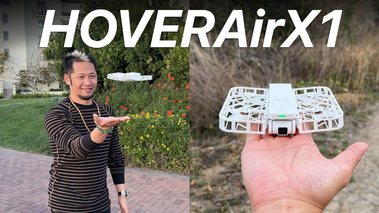 hoverair x1 无人机开箱试飞「brian tong」|机翻中字