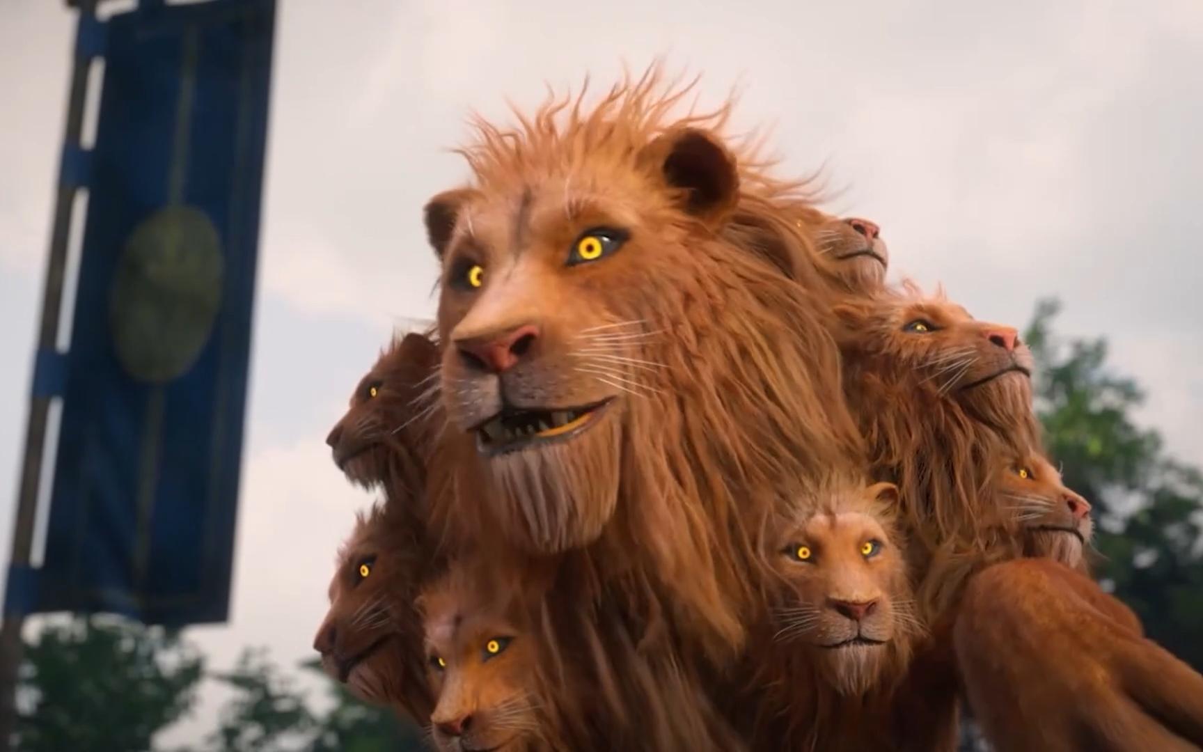 【完美世界/九头狮子】重温一下这只才貌双全的九头狮子