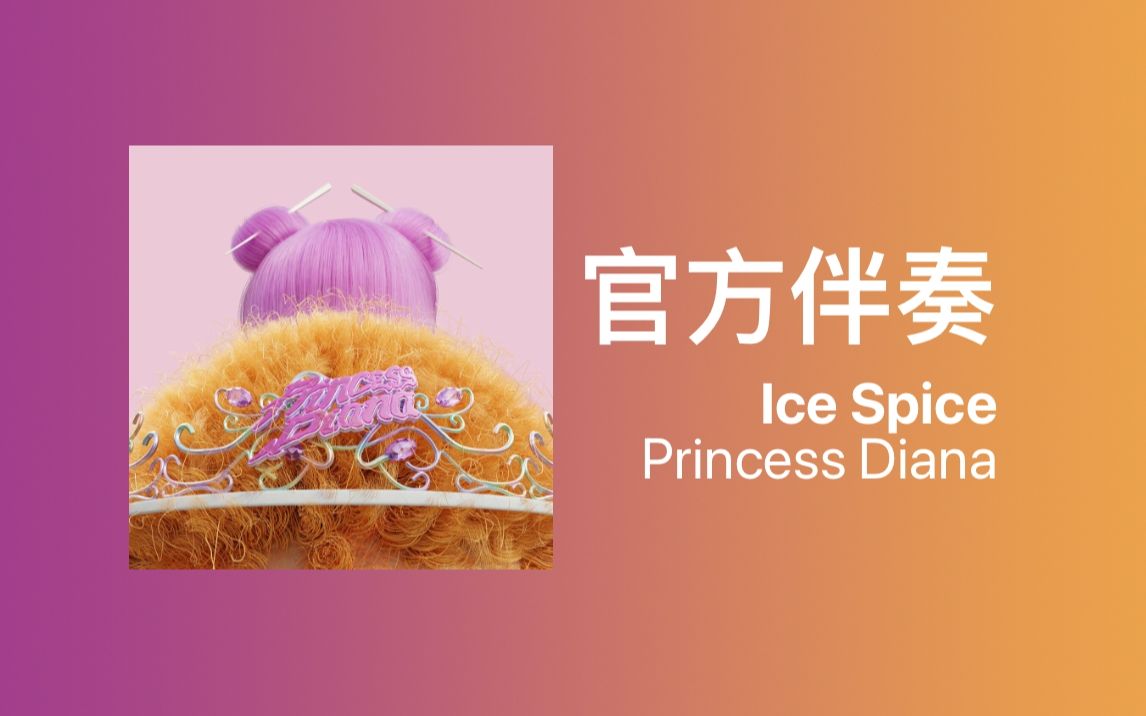 [图]【官方伴奏】Ice Spice & Nicki Minaj - Princess Diana