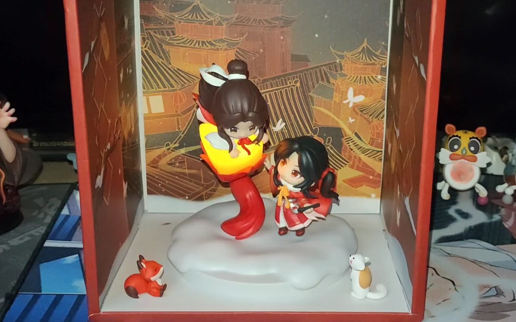 天官赐福 谢怜&三郎 千灯映阙 新春q版手办