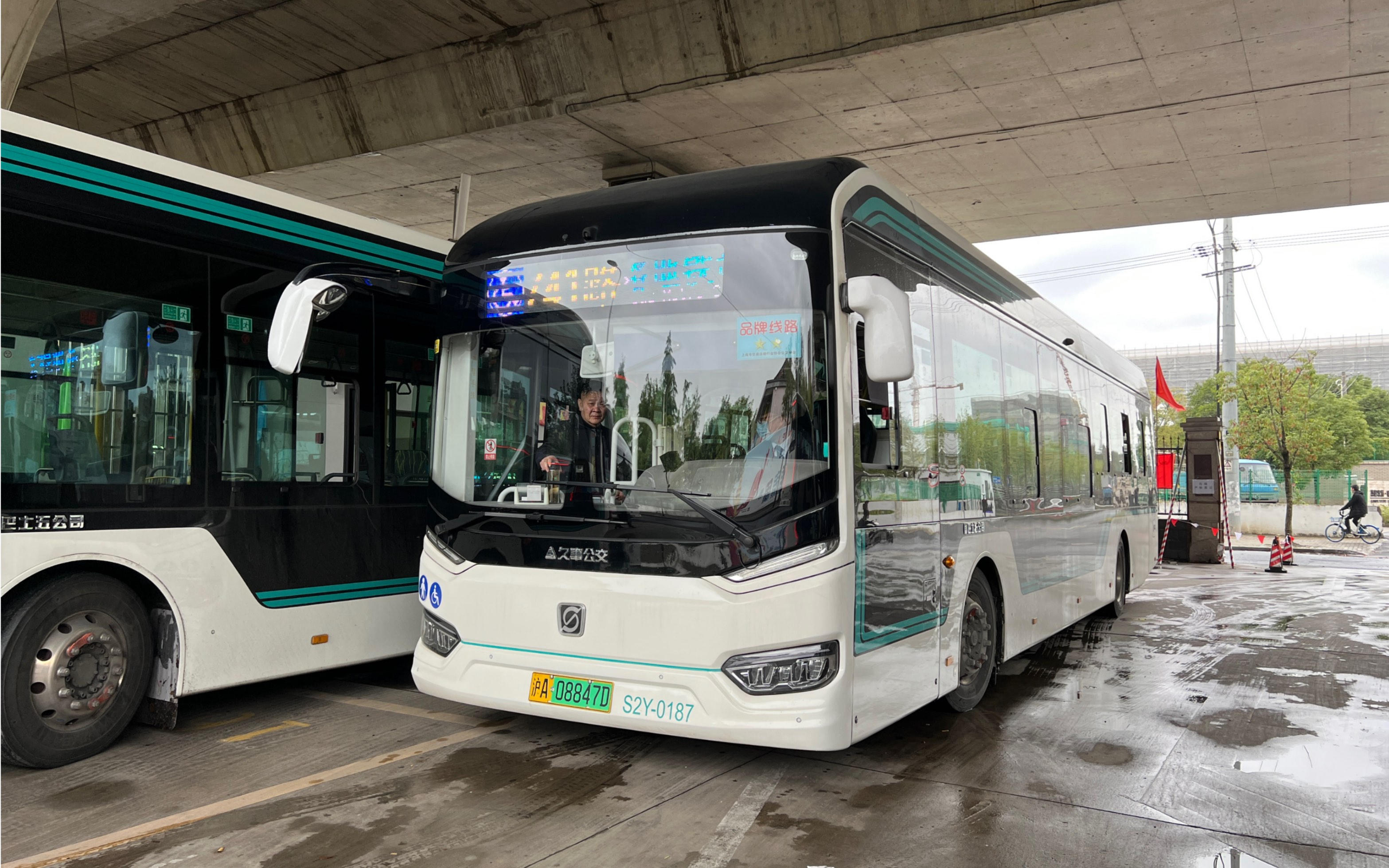 pov 6 上海公交741路 汉中路地铁站～康宁路枢纽站