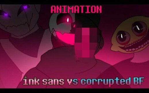Animation] Full Ink Sans Battle - Final Color! ! ! - BiliBili