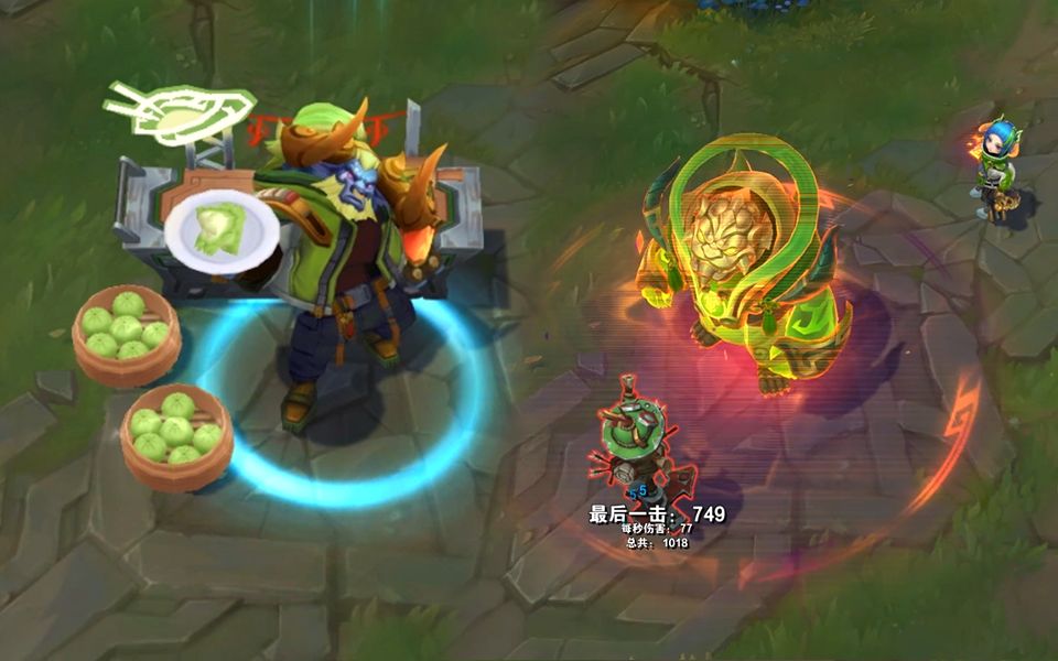 牛年限定安妮牛头炫彩皮肤特效预览