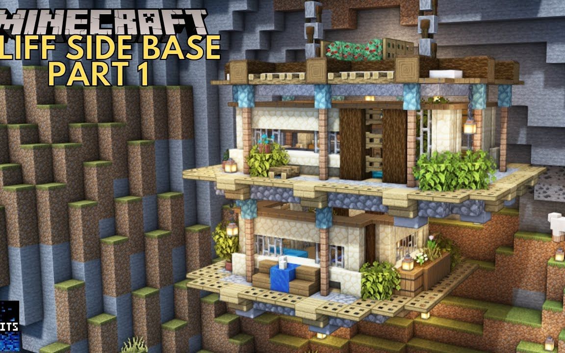 【Minecraft】如何建造吊楼教程(BlueBits)单机游戏热门视频