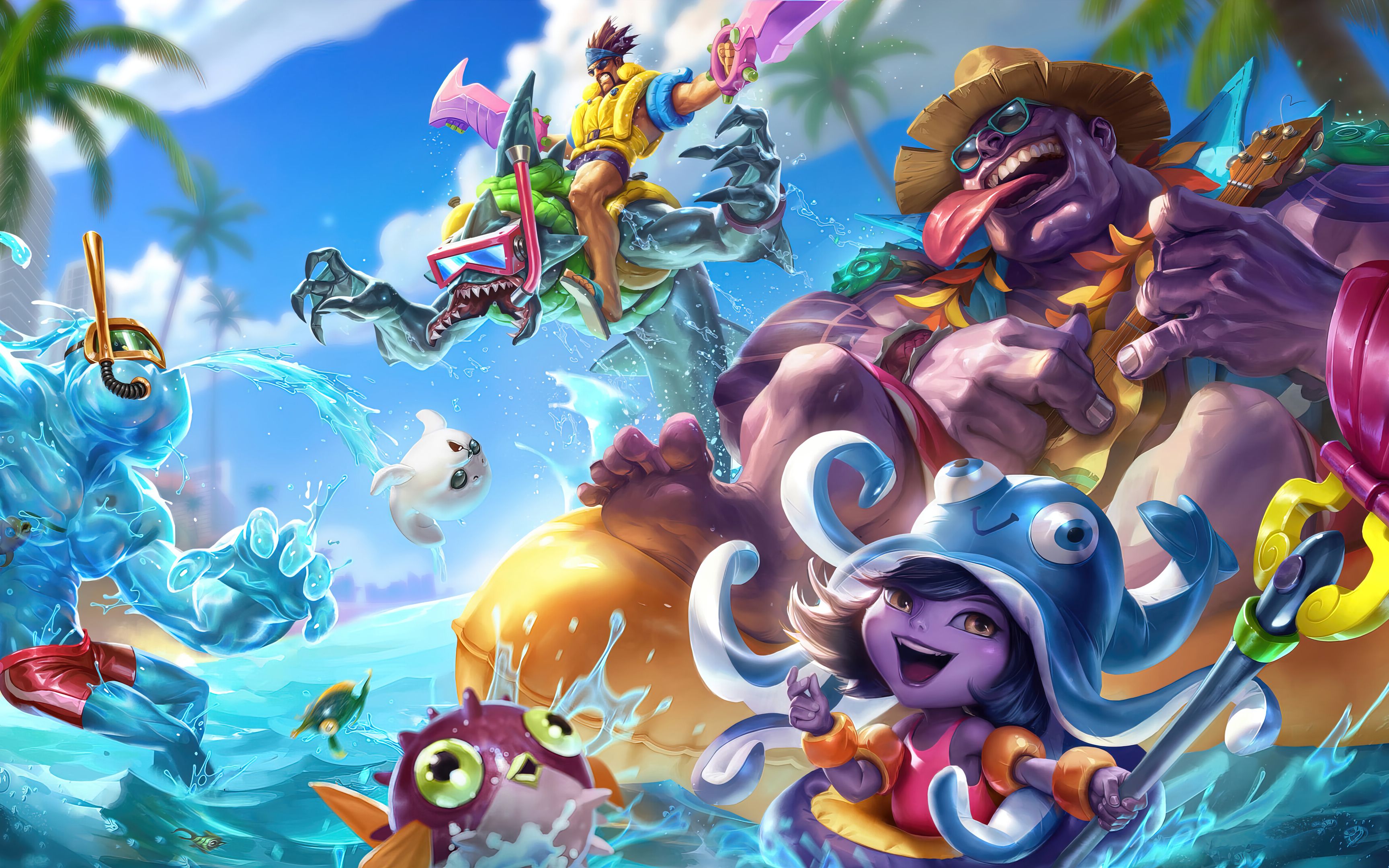 kk 2022-04-19 22-50-32 雷克塞泳池派对 绿炫