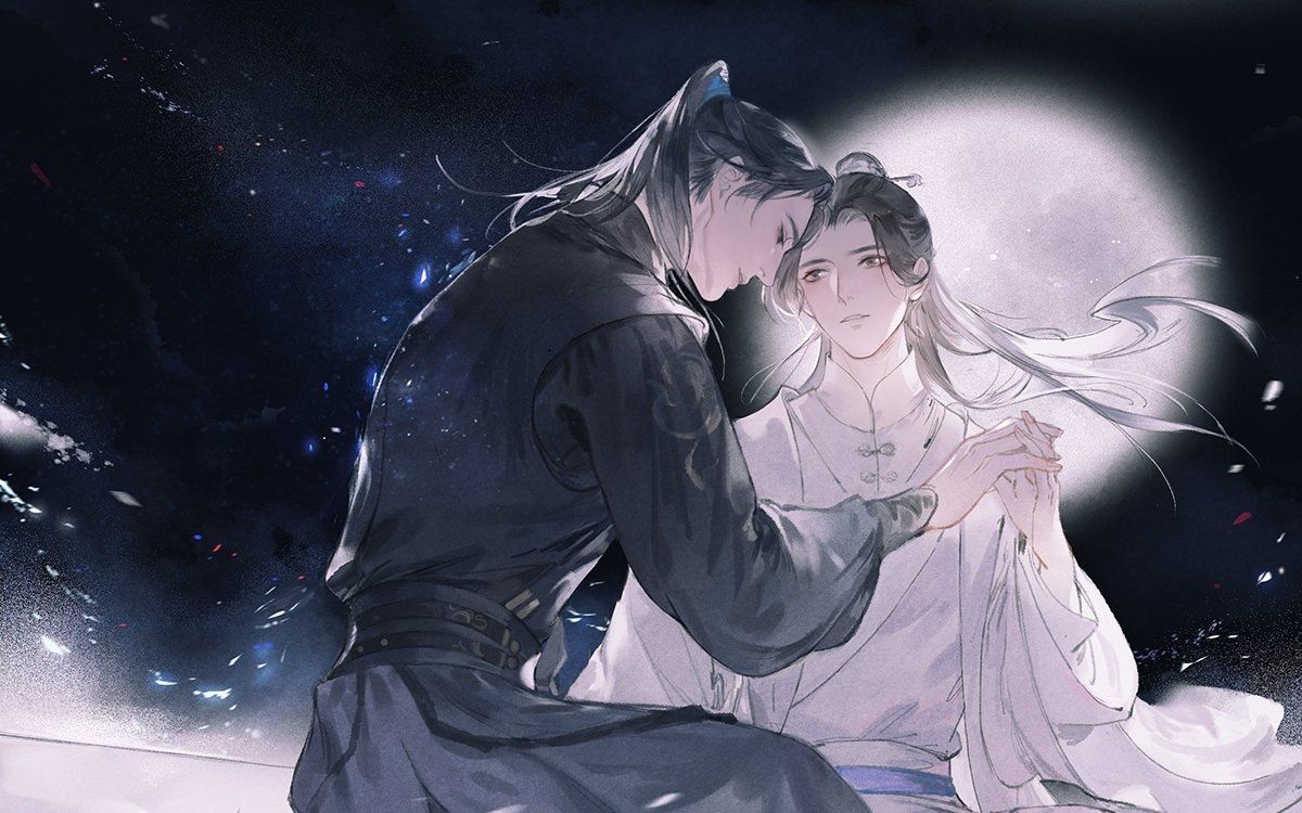 【腐漫有声动态漫】【二哈和他的白猫师尊】ep6,潭间落花三四点,岸上弦鸣一两声,弱冠年华最是好,轻蹄快马,看尽天涯花…哔哩哔哩bilibili