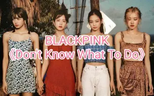 Скачать видео: 【零基础学唱】BLACKPINK《Don't Know What To Do》