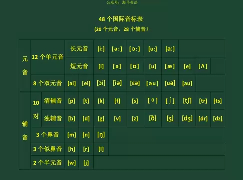 48个国际音标哔哩哔哩bilibili