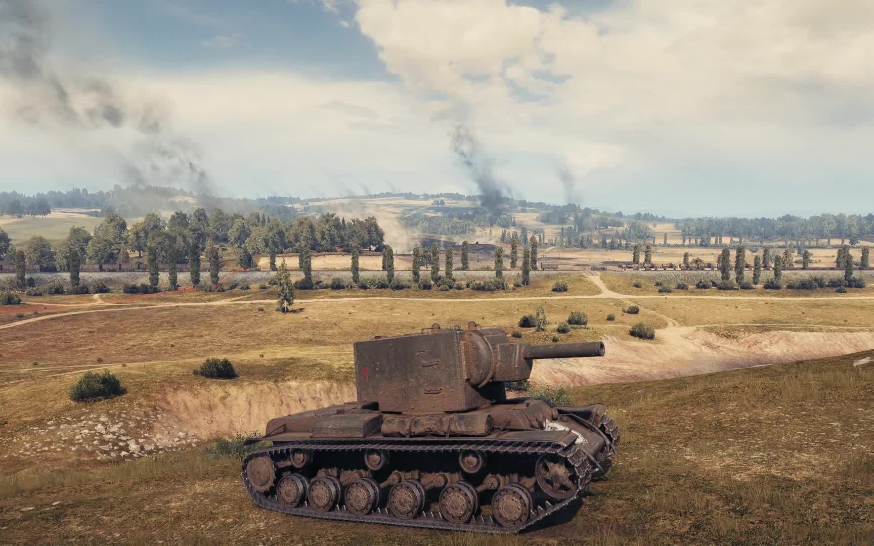 kv2普罗霍罗夫卡命悬一线完成三杀