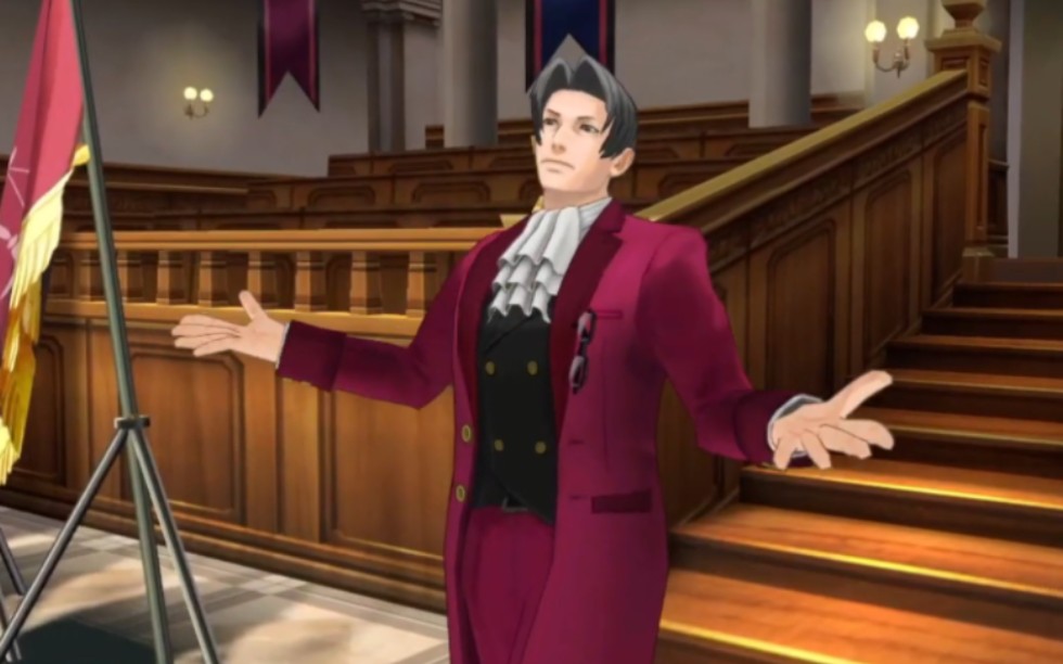 胜诉后的御剑怜侍