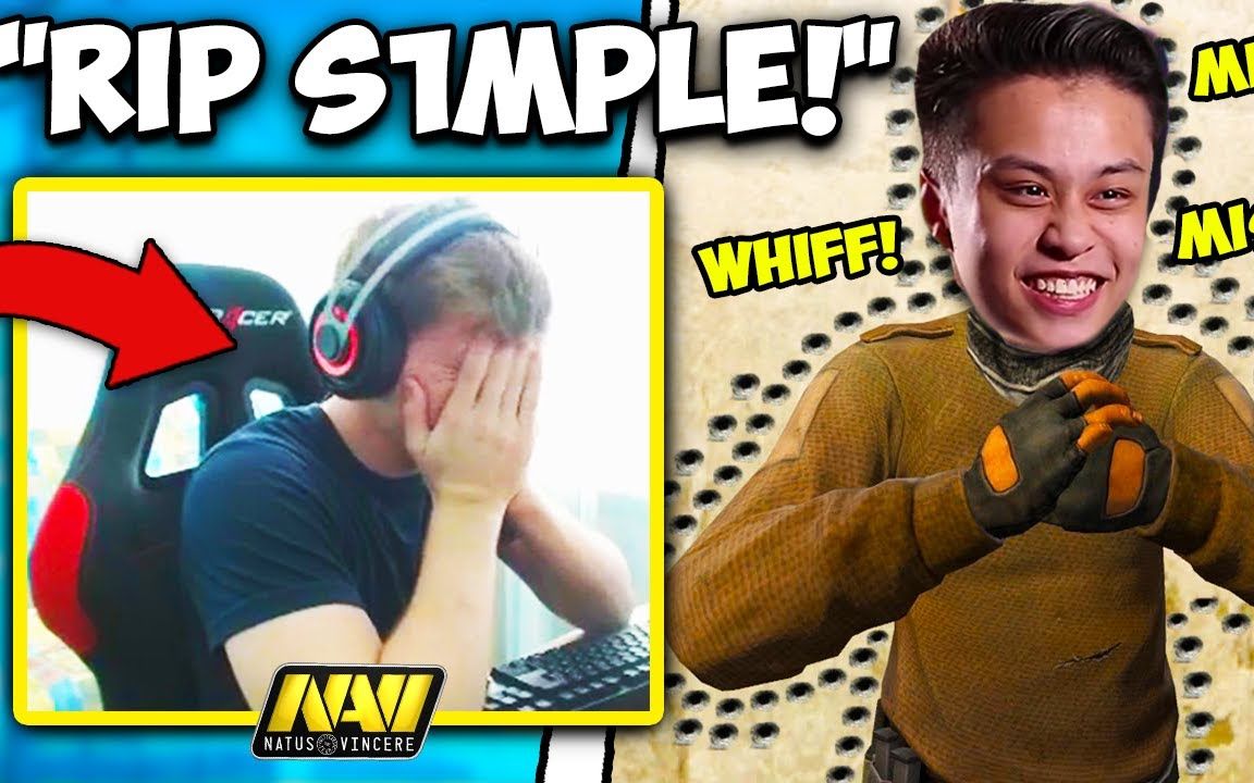 【CSGO】laski刀人!S1MPLE IS HUMAN AFTER ALL STEWIE2K FULL VAC! CS GO Twitch Clips哔哩哔哩bilibili