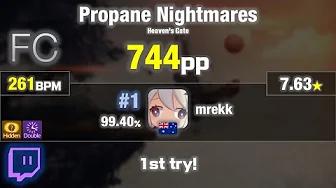 [图][Live] mrekk | Pendulum - Propane Nightmares [Heaven's Gate] 99.40% | HDDT FC #1